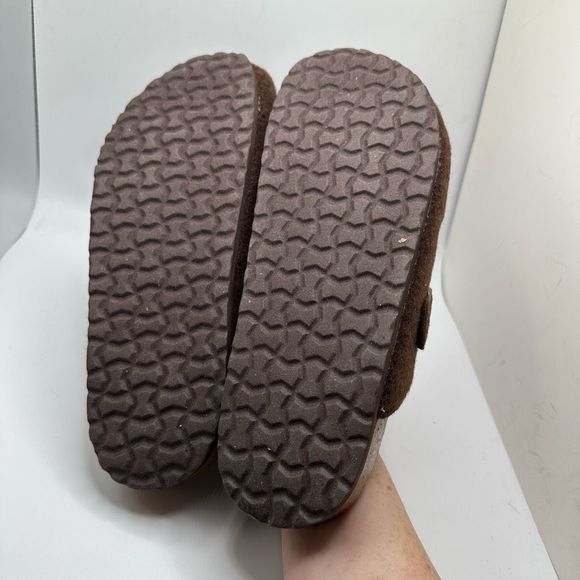 CUSHIONAIRE Womens Clog 11 BROWN WOOL - Picture 5 of 7